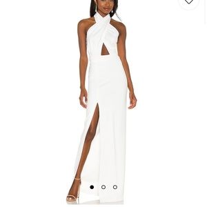 Amanda Uprichard X REVOLVE Zahara Gown in White